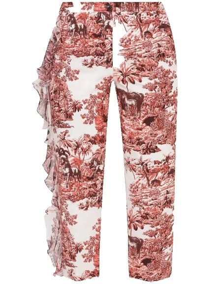 Pantalones de algodón para mujer Marina Rinaldi