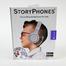 StoryPhones Storytelling Bluetooth Wireless Kids Headphones Intro Bundle - Gray