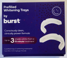 6 Pack Burst Prefilled Whitening Trays