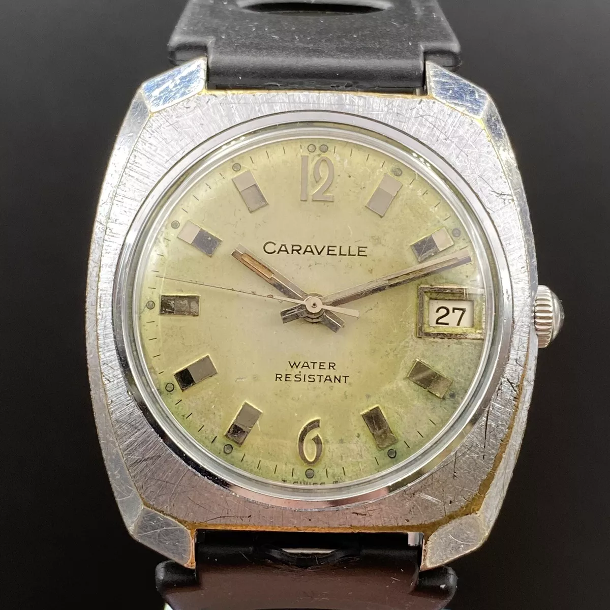Caravelle water top resistant watch