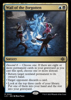 MTG RARE Regular (LCI) - WAIL OF THE FORGET 0244