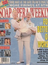 Soap Opera Weekly June 22, 1999 MARCY WALKER-DAVID CANARY-JENNIFER BASSEY-SHARP Soap Opera Weekly June 22, 1999 MARCY WALKER-DAVID CANARY-JENNIFER BASSEY-SHARP