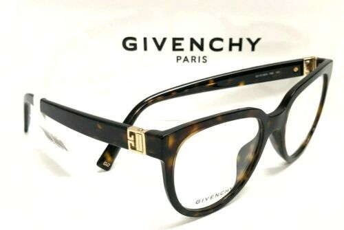 Givenchy 82 Vintage Antique Gold Metal Oval Eyeglasses Frame  display picture 1