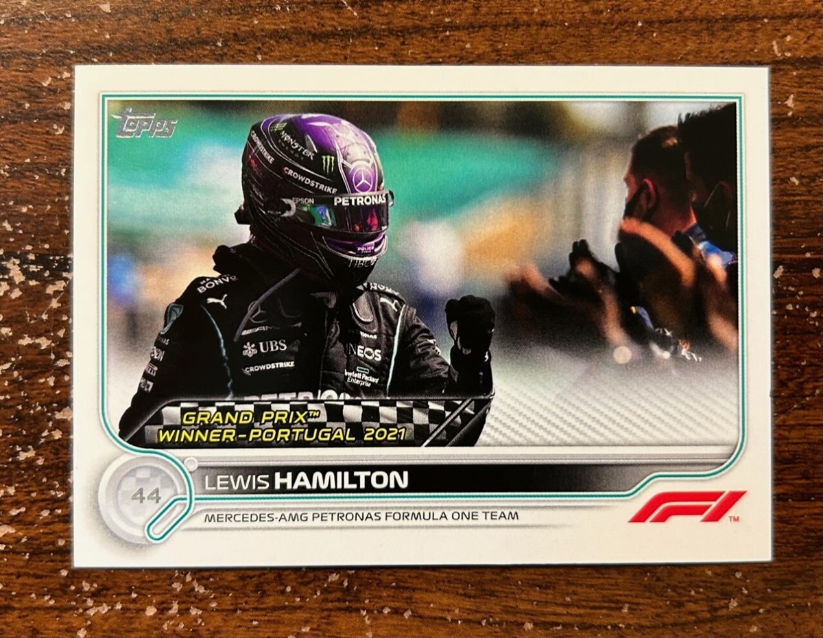 Lewis Hamilton #153 - 2022 Topps Formula 1 | eBay