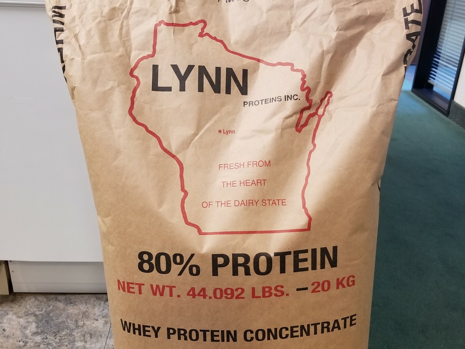Whey Protein Concentrate 80 44lbs kg For Sale Online Ebay