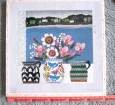 HANDPAINTED NEEDLEPOINT CANVAS BY EMMA WILLIAMS/MELISSA SHIRLEY-WOOD BARS/STARTD