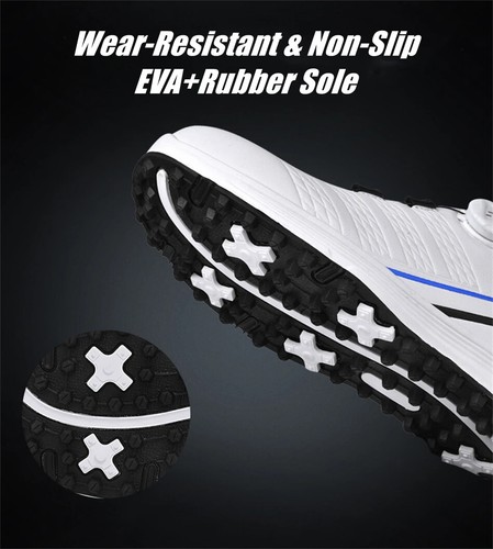 Outdoor Comfortable Golf Sneakers Men's Waterproof Professional Golfer Footwears - 第 12/22 張圖片
