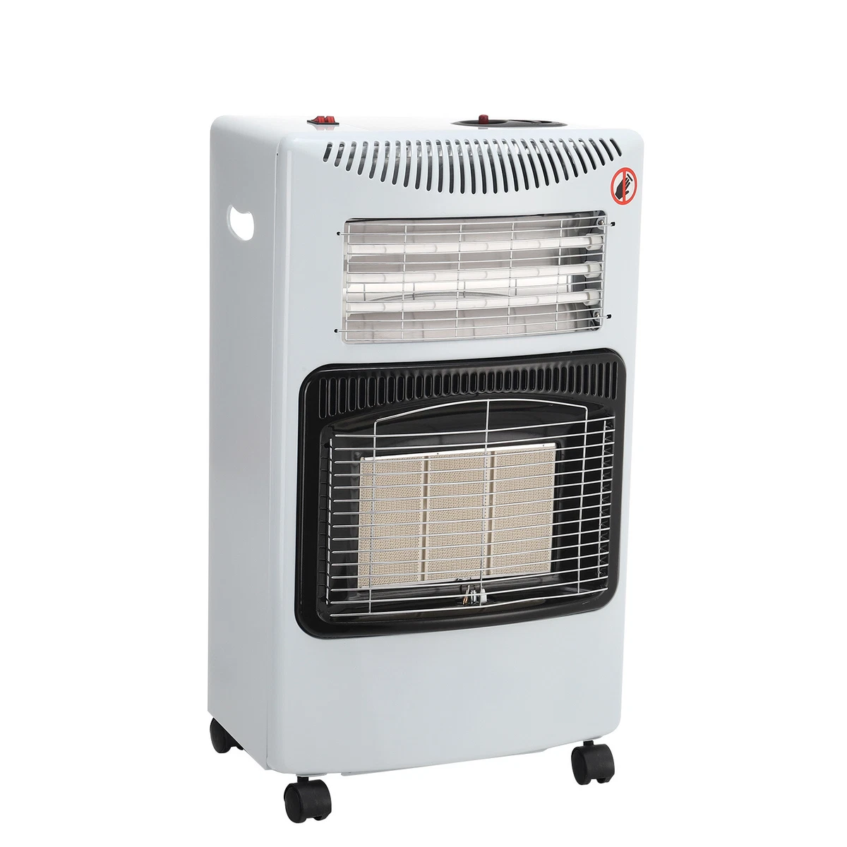 Gas Heater Ceramic Piezo-Electric Ignition Heating Cabinet Butane Warmer  Mobile | eBay