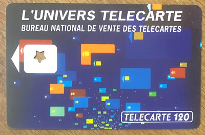 UNIVERSUM TELEKARTE 120U REF PHONECOTE F369 OHNE CHIP KARTE PHONECARD CARD DUMMY
