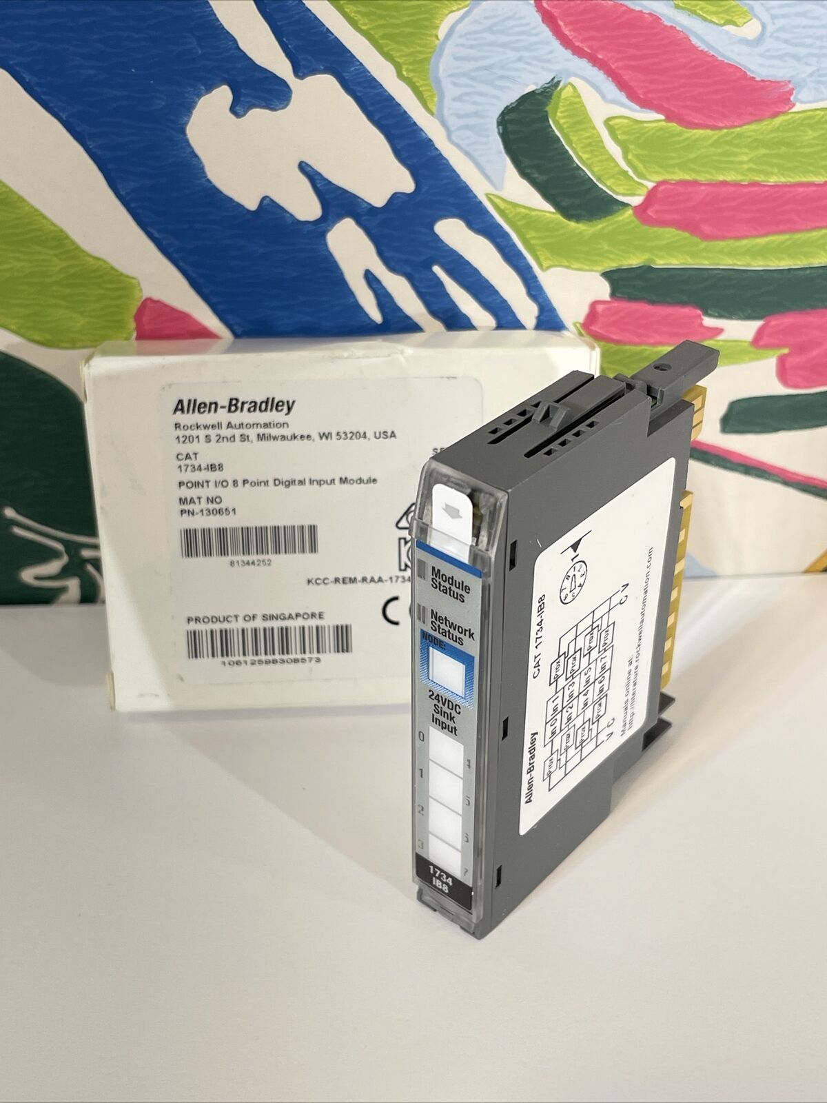 US$ 337.74 - New sealed Allen Bradley 1734-IB8SK POINT Digital Input 24V DC  8-Ch Safety-Rated - m. - plc manufacturers, PLC supplier,  PLC distributor