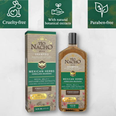 Tio Nacho Mexican Herbs Shampoo 14 Oz GEN2816A Tio Nacho Shampoo Lavender
