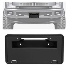 Front Bumper License Plate Bracket For Ford  F-250/F-350 Super Duty 2017-2019