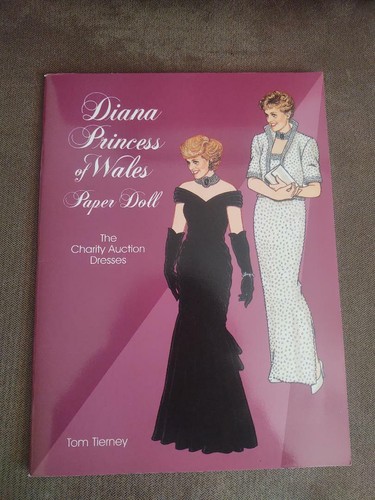diana princess of wales paper doll