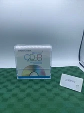 Memorex CD-R, 52x 700MB, 80 Min, 10 Pack Blank Cds - Music Photos NEW & SEALED!