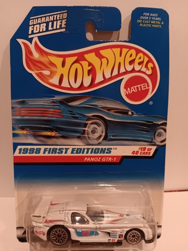 Hot Wheels HW 1998 First Editions #19 of 40 - Panoz GTR-1 Collector #657