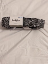 NEW Goodfellow Co Tweeded B/W Belt - L 36-40