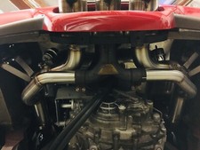 Dtp Exhaust For Ferrari 458 Valved Stainless Steel