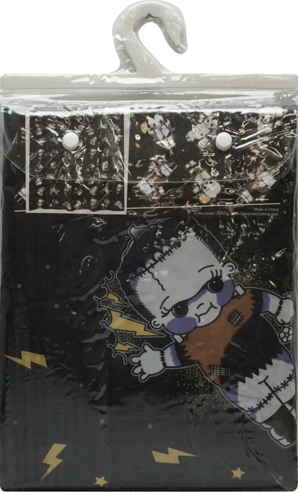 4702 Kewpie Monstruos Novia Frankenstein Drácula Momia Sourpuss Cortina de Ducha Foto 4 de 4