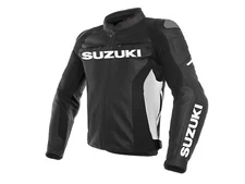 Suzuki GSXR Motorcycle/Motorbike Jacket Leather Protected Racing Sport Jacket
