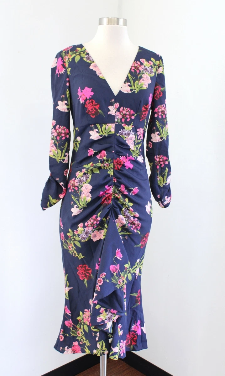 Eliza j floral hotsell print midi dress