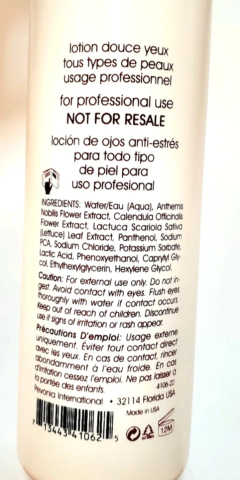 Loción calmante para ojos Timeless By Pevonia todo tipo de piel 8,5 FL OZ Foto 3 de 4