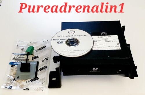2006 2007 2008 2009 Mazda Navigation GPS DVD DRIVE OEM EG23 66 8FX W ANTENA