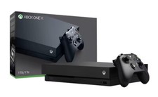 Microsoft Console Xbox One X 1 To noire (CYV-00009) - Neuve, scellée