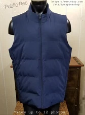 Public Rec Better Than Down Featherless VEST Jacket Navy Blue Men's Sz XXL NWT