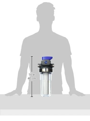 Culligan WH S200 Sistema de filtro de agua para toda la casa Eliminación de sedimentos Azul transparente... Foto 2 de 3