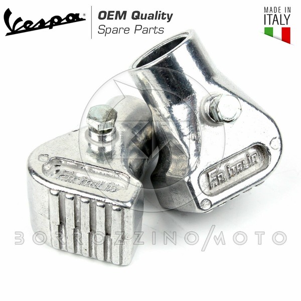 Paar Schuhe MontagestäNder Chrom Piaggio Vespa Px 125 Und Arcobaleno VNX2T 91-image