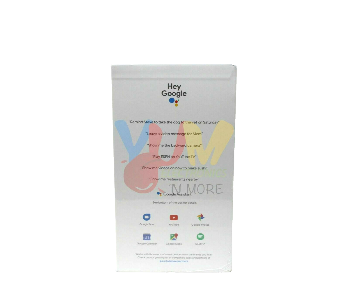 Google Nest Hub Max Smart Speaker - Chalk (GA00426-US) for Google Nest Hub Max Smart Speaker - Chalk (GA00426-US) for