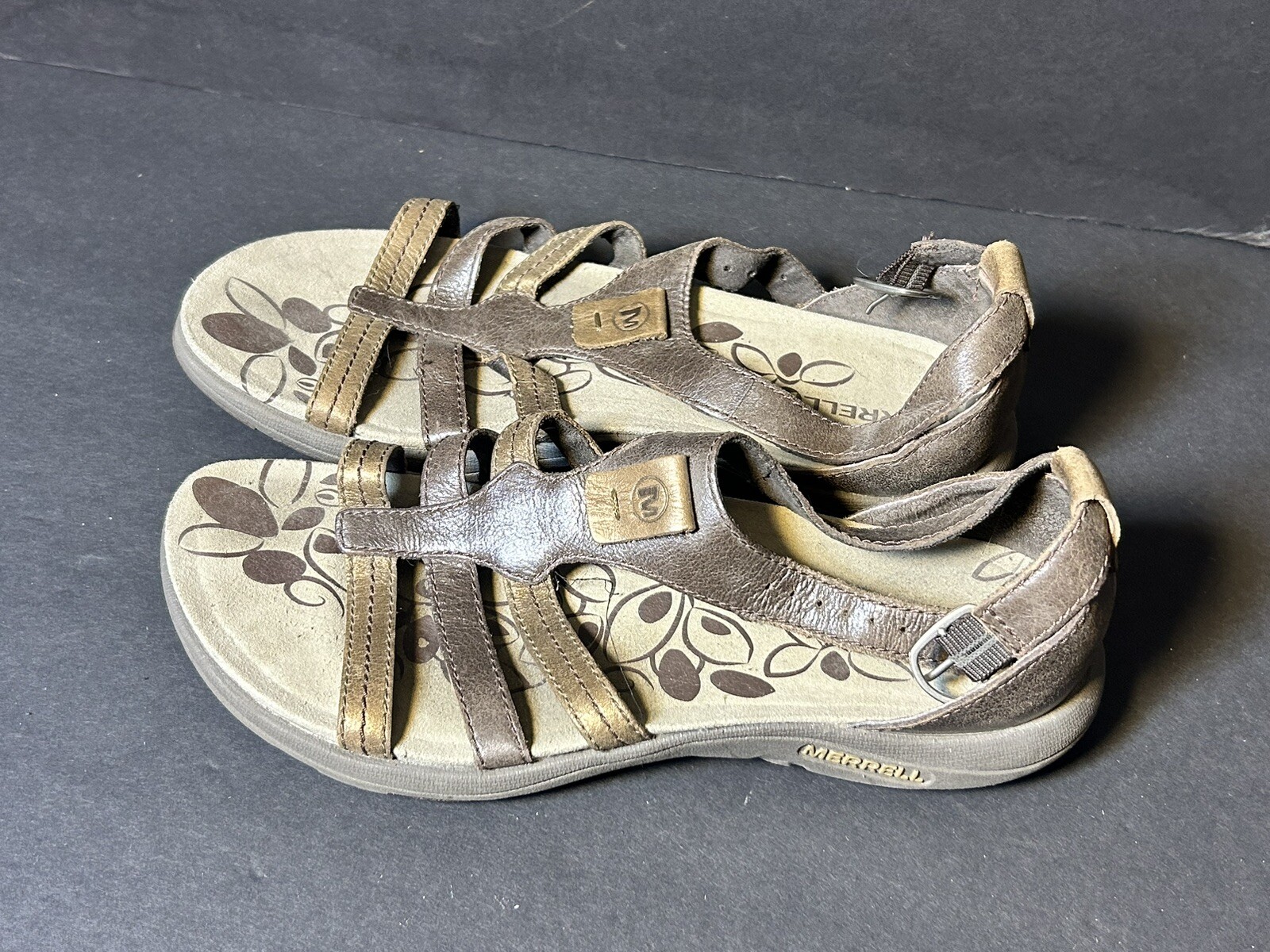 MERRELL Sandali attivi da donna in alluminio performanti taglia US 7