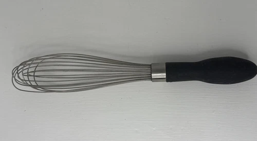OXO Good Grips Balloon Whisk, Stainless Steel/Silicone, Black, 11 in