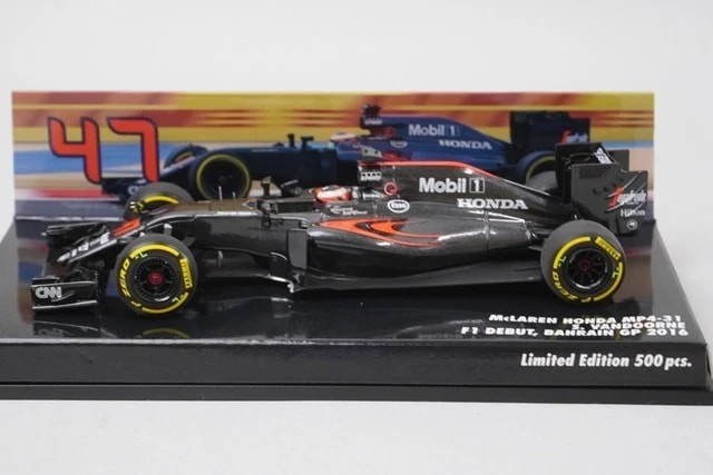 1:43 MINICHAMPS 533164347 ck-modelcars custom McLaren Honda MP4-312016 #47 - Image 3 of 4