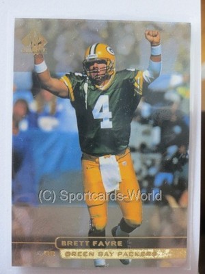 Brett Favre - 1998 SP Authentic #71 - Green Bay Packers Playercard