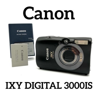 デジタルカメラ Canon IXY DIGITAL 3000 IS BLACK Canon IXY DIGITAL 3000 IS BLACK | eBay