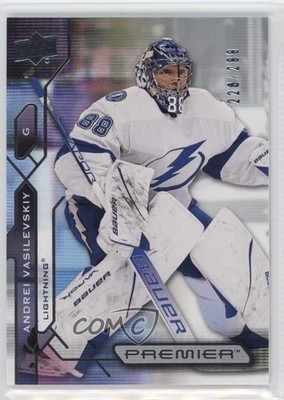 2021-22 Upper Deck Premier 228/299 Andrei Vasilevskiy #9 02l6
