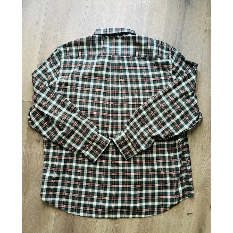U.S. Polo Assn. Men's Flannel Long Sleeve Buttondown Shirt Stretch 3XL - Image 2 of 4