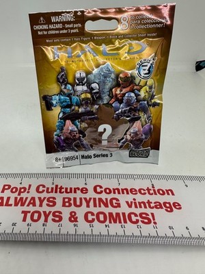 Mega Bloks Halo Series 3 Blind Bag Rare Cyan CQB NEW