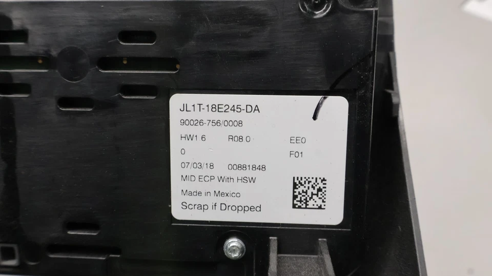 2018 Ford Expedition Radio Control Panel w/Temperature Controls OEM Foto 3 de 4