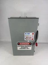 Eaton DH364FRK Disconnect 200 Amp 600 Volt 3P 4W Fusible 200A 3R Outdoor Switch