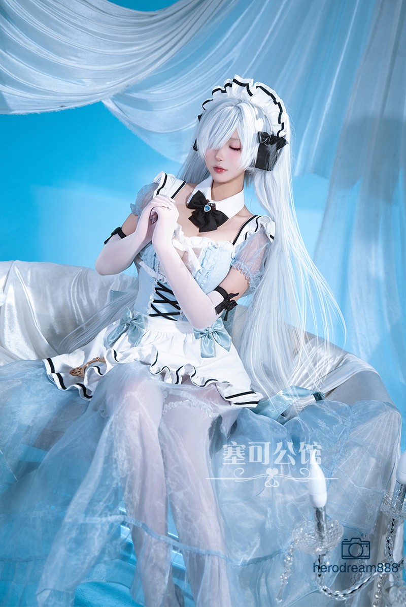 Cinderella Cosplay Costume Women Girl Maid Dress NIKKE The Goddess of Victory image 9