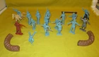 Vintage Marx Captain Gallant Play Set Capt Gallant, Cuffy, Legionnaires, Arabs
