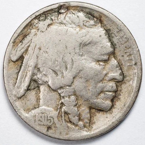 1915-P Buffalo Nickel Philadelphia Mint Very Good (VG)