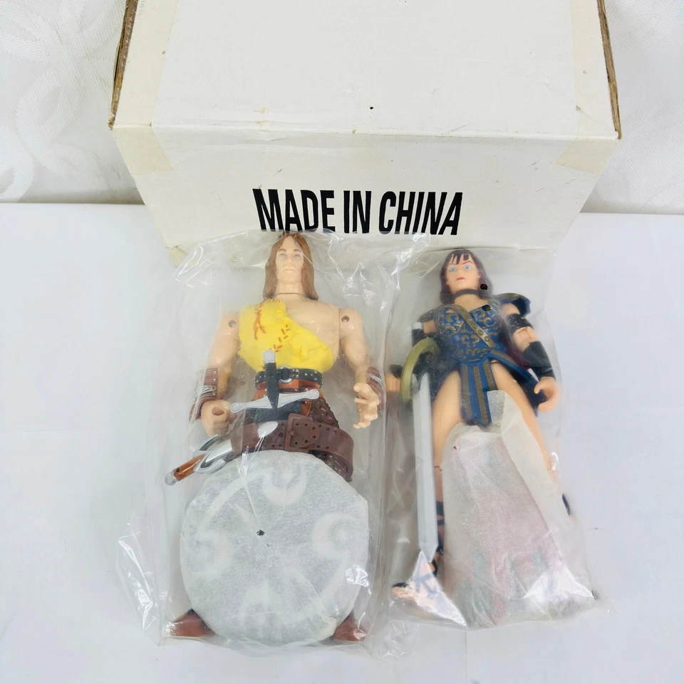 Винтажная экшн-фигурка 1996 Toy Biz Hercules and Xena 10 дюймов почтовая промо с почтовым ящиком - Изображение 2 из 4