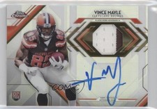 2015 Topps Chrome Rookie Auto Patch 11/50 Vince Mayle #RAP-VM Patch Auto rw5