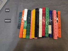 Educational Linking Cubes 204pcs. 