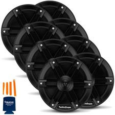 Rockford Fosgate 4 Pair M0-65B Marine 2-Way System, 6.5  , 65W Rms, 250W Peak