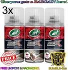 3 x Turtle Wax Juicy Cherry Odor-X Whole Car Blast (100ml)