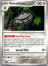 Ferrothorn 063/086 Uncommon Chaos Rising Pokemon NM